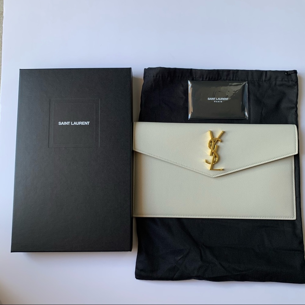 Saint Laurent Uptown Envelope Clutch